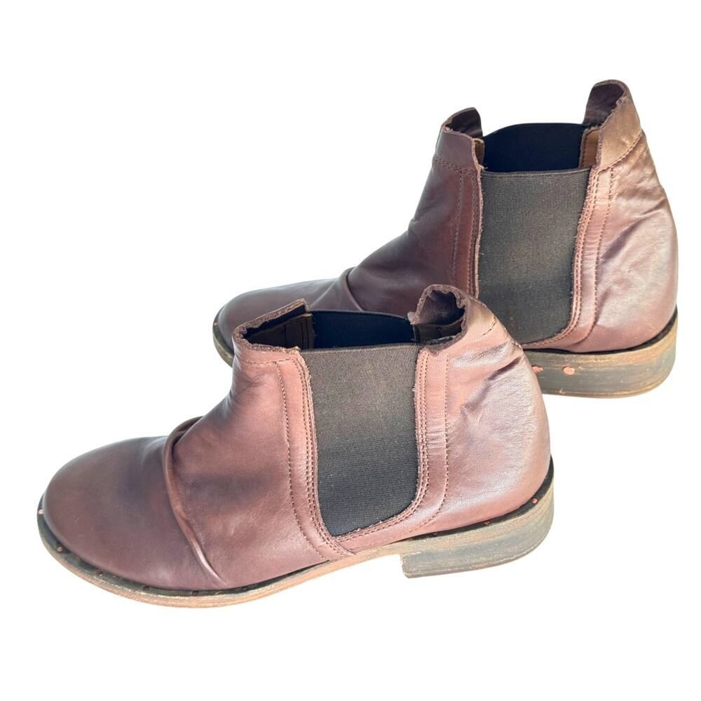 Beek Quail Leather Chelsea Boots | Brown Ankle Boots | Size 7 | Handmade | NWOB - Picture 3 of 9
